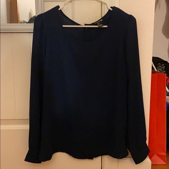 Tops - Navy blue blouse